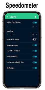 Speedometer Dash Cam: Speed Limit & Car Video App скриншот 6