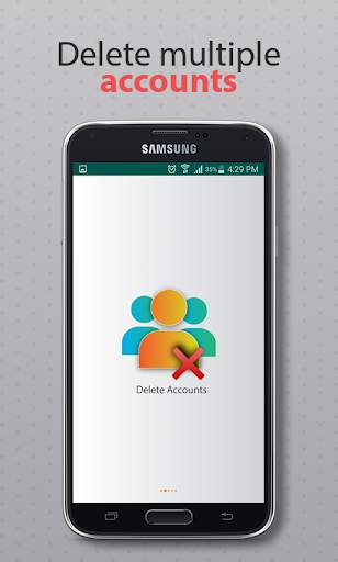 Account Delete for social application screenshot 4