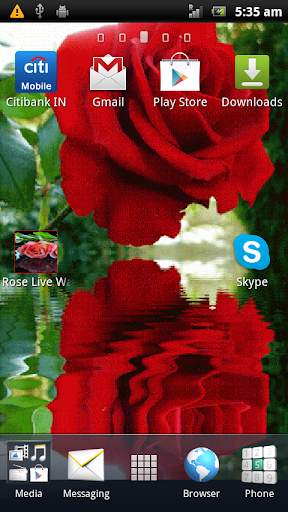 Rose Live Wallpaper screenshot 4