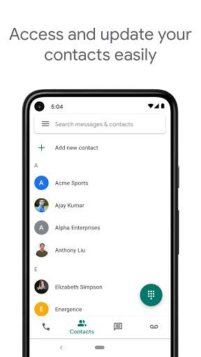Google Voice 5 تصوير الشاشة