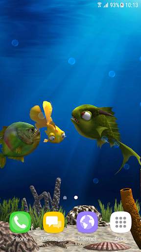 Aquarium Fish 3D Wallpaper screenshot 2