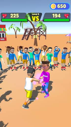 Toony Fight 3d (Street Fight) screenshot 4