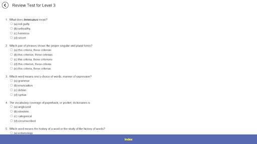 Verbal Advantage - Level 3 screenshot 11