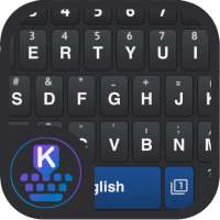 KurdKey Theme Black & Blue on 9Apps