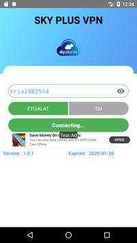 SKY PLUS VPN screenshot 1