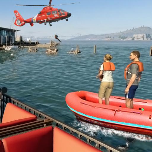 Ship Games Rescue Ship Simulator आइकन