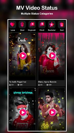 MV Video Status - Particle.ly Video Status Maker screenshot 2