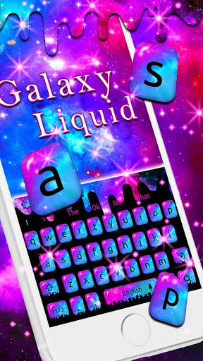 Galaxy Liquid Keyboard screenshot 1