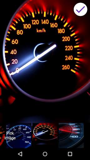 Speedometer Lock Screen screenshot 5