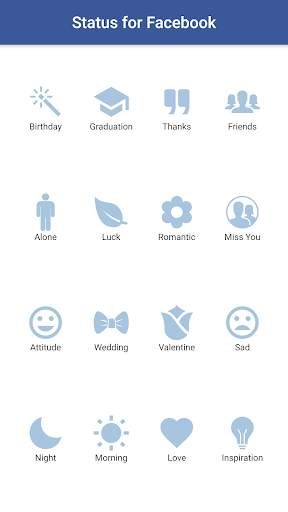 Status for Facebook - Lovely Quotes & Stories screenshot 1
