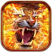 Horrible Fire Tiger Live Wallpaper 1.4.3