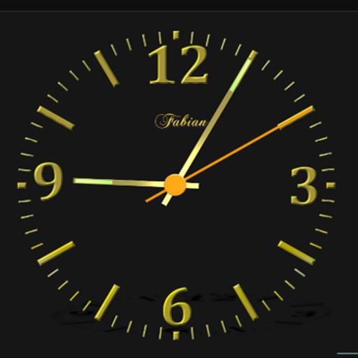 Nice Night Clock with Alarm and Light - no Ads icon