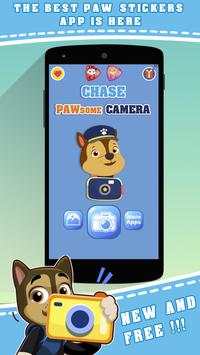 chase puppy camera : stickers for Paw Patrol screenshot 1