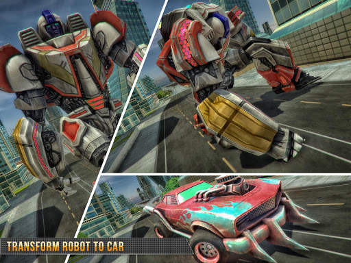 Real Gangster Robot Car Transform Game 2020 screenshot 14