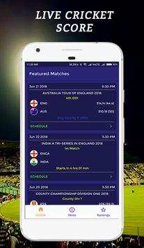 Cricket Live Score screenshot 1