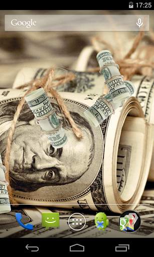 Dollars Live Wallpaper screenshot 1