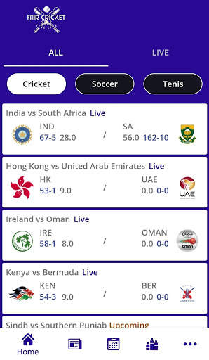 Fair Cricket Live Line screenshot 2