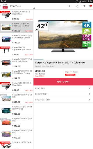 Kogan.com Shopping स्क्रीनशॉट 13