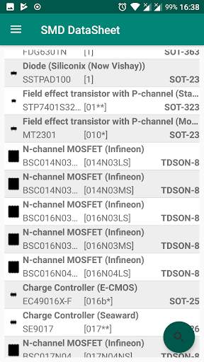 SMD DataSheet 2 تصوير الشاشة
