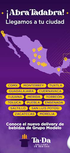 TaDa Delivery de Bebidas MX screenshot 1