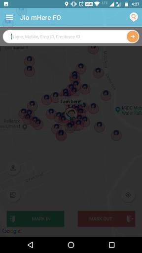 Jio mHere FO screenshot 3