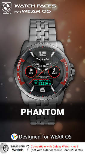Phant Watch Face screenshot 1