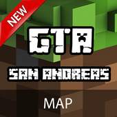 GTA map for Minecraft PE 1.0.2