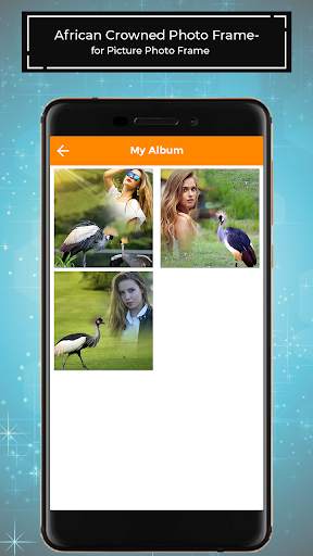 African Crowned Photo Frames for Pictures - Editor 5 تصوير الشاشة