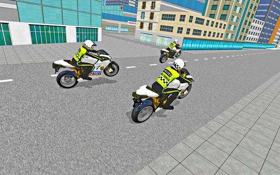 Police Bike Driving Simulator screenshot 8