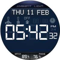 Ambient Light Watch Face Free on 9Apps