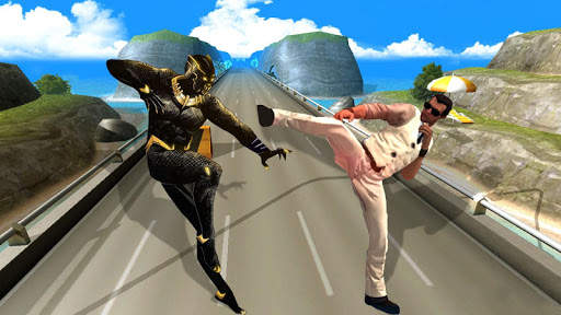 Panther Hero Fighting Rope screenshot 2
