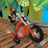 Motorcycle Stunt Jungle Race logo