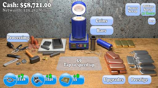 Scrap King - Smelting Empire screenshot 1