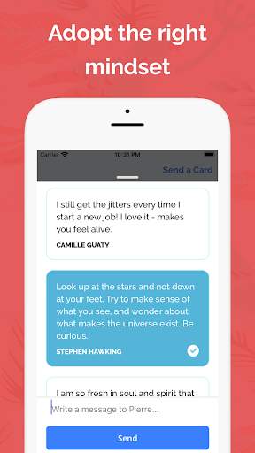 Setting Goals, Accountability, Mentors by Uloo screenshot 5