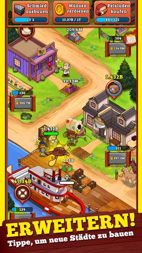 Idle Frontier: Tap Town Tycoon screenshot 2