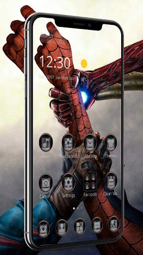 Red Spider Heros Arm Theme screenshot 2