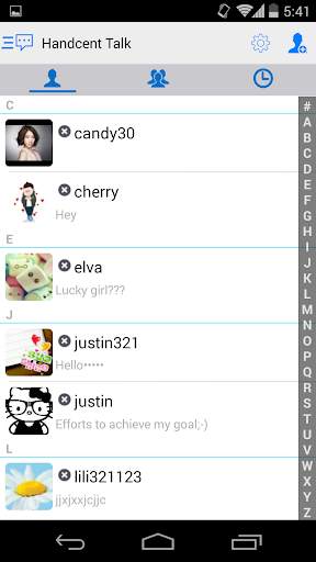 Handcent 6 Skin iOS7 screenshot 7