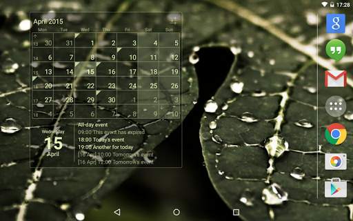 Calendar Widget Month   Agenda screenshot 6