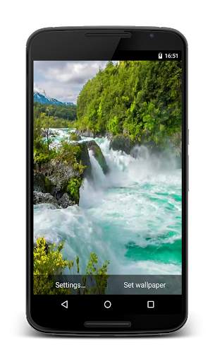 Waterfall HD Live Wallpaper screenshot 1