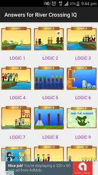 Answers for River Crossing IQ screenshot 1
