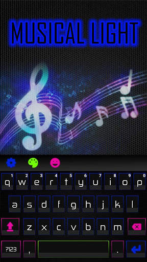 Musical Light  Keyboard screenshot 1