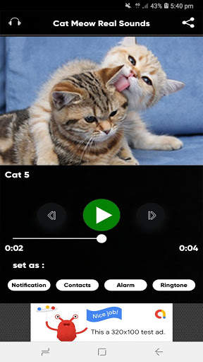 Cat Meow Real Sounds screenshot 7