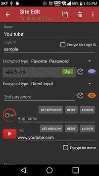 Password Safe(Fingerprint login, cloud data sync) 5 تصوير الشاشة