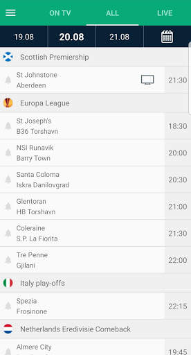 Football on TV and livescore screenshot 3