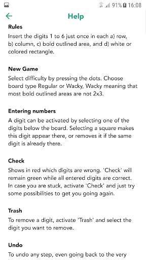 Sixy Sudoku screenshot 4