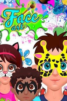 Face Paint Kids Party скриншот 1