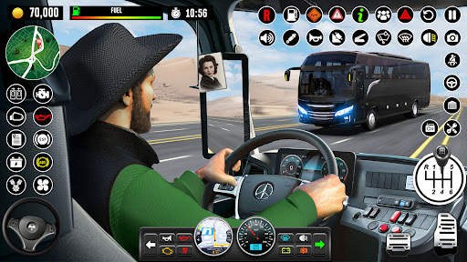 Bus Driving School : Bus Games screenshot 1