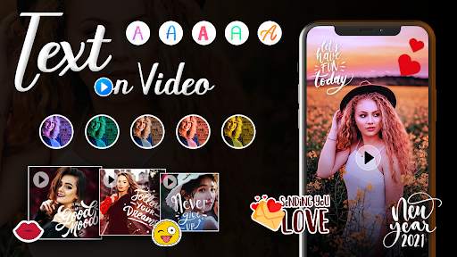 Add Text to Video – Video Editor Photo Video Maker screenshot 1
