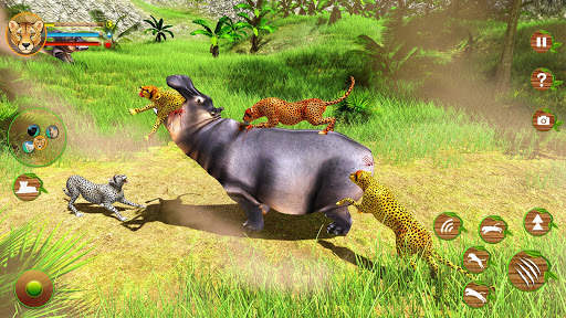 Cheetah Attack Simulator 3D Game Cheetah Sim screenshot 8