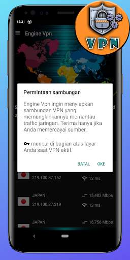 Engine Vpn - VPN & Private Browser screenshot 5